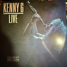 KENNY G Kenny G Live ALBUM 1989 GATEFOLD 2LP ...