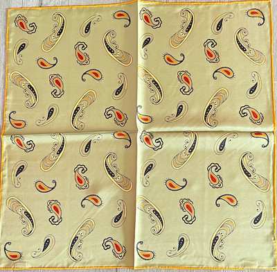 Schal/Carré/Shawl LAPRÉE Handrolled-Seide Silk SCARF Schal Seide Seide Seide Seda