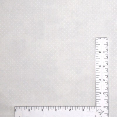 Floral White Pin Dots Fabric 31'' Length First Blush Berringer Marcus Cotton