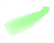 Racing Optics 3459C Tear Offs - 4 Mil Thick - Pack of 5 - Small Tab - Clear