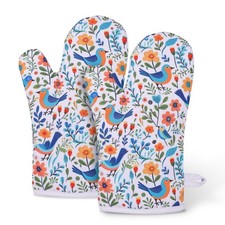 Miracu Oven Mitts Set, Bird Lover Gifts for Women, Watching Gifts for Bird Lo...