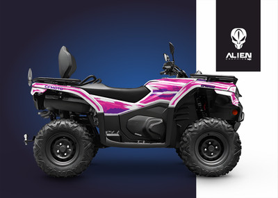Cfmoto Cforce 450 520 2022, 2025 Atv Grafik Aufkleber Sticker Des 7
