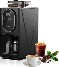 Programmable Coffee Maker with Built-In Grind...