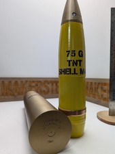 3D Printed - Sherman Tank Shell M48 - Replica