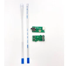 Power & Tray Button Switch Board w/ Eject Ribbon Cable PS3 Super Slim CECH-4000.