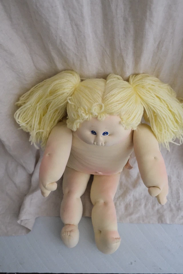 RARE 1978 The Little People Cabbage Patch Kid SoftSculpture Doll Xavier Roberts - Image 2 of 4