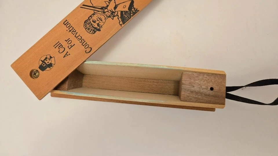 A Call for Conservation Quaker Boy Turkey Box Call Dick Kirby Inscribed Limited - Image 3 of 4