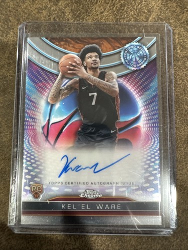 2024-25 Topps Chrome KEL'EL WARE Certified Rookie Autographs 1ST ROOKIE AUTO
