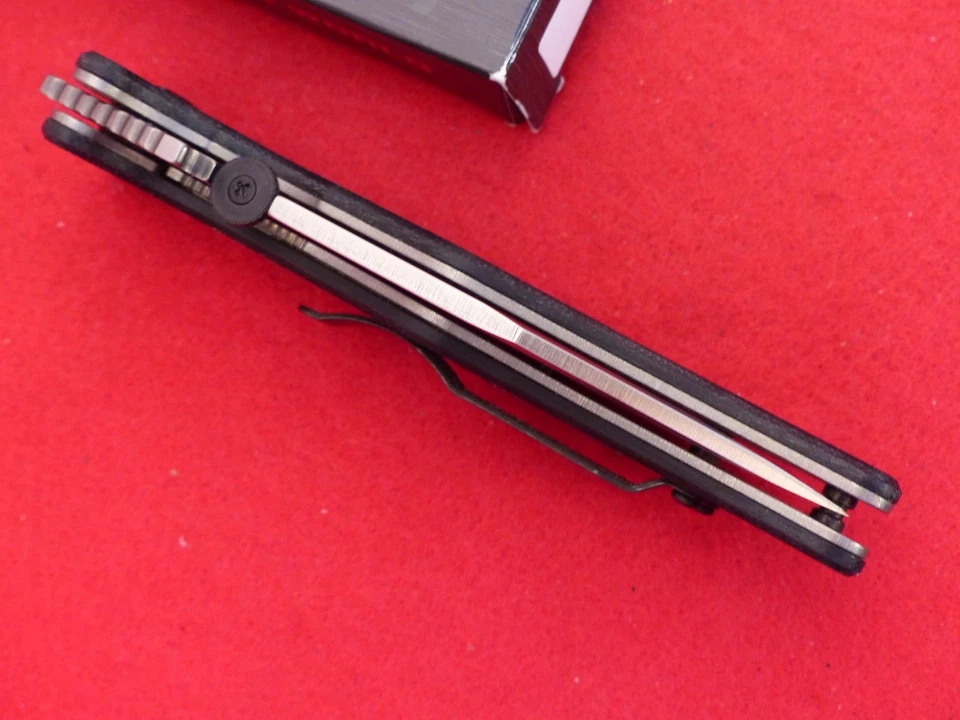 Cuchillo Emerson Knives USA Seax SF Linerlock (Tanto) nuevo en caja Foto 4 de 4