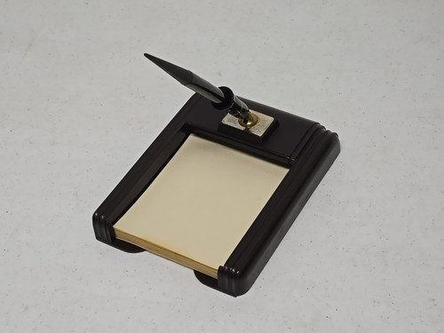 50er Jahre Sheaffer Bakelit MCM Art Deco Füllfederhalter Schreibtisch Set mit 14K Feder - Bild 14 von 15