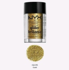 NYX Face Body Glitter Powder 2.5g 0.08oz GLI 05 Gold