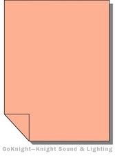 Lee Filters 237 CID to Tungsten Lighting Gel Sheet