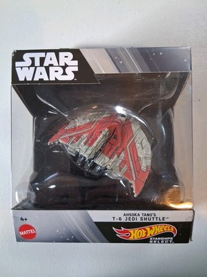 Hot Wheels Star Wars Starships Select Ahsoka Tano s T-6 Jedi Shuttle New In Box