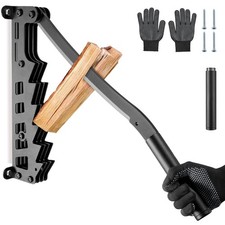 Wall Mounted Kindling Splitter, 2025 New Designed Kindling Splitter for Wood ...
