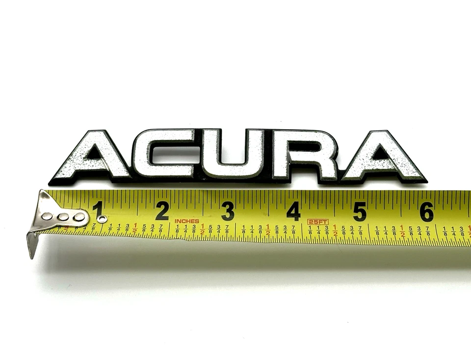 Repuesto logotipo maletero trasero estilo insignia emblema Acura Foto 4 de 4