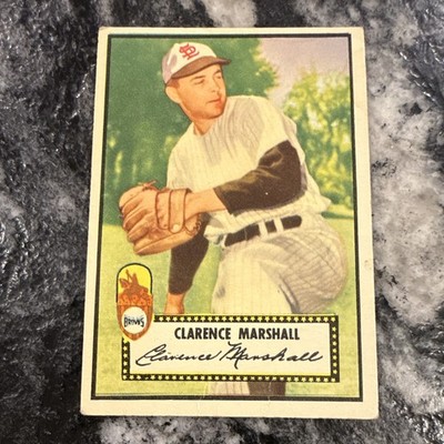 1952 Topps - Clarence Marshall #174 White Back (RC)