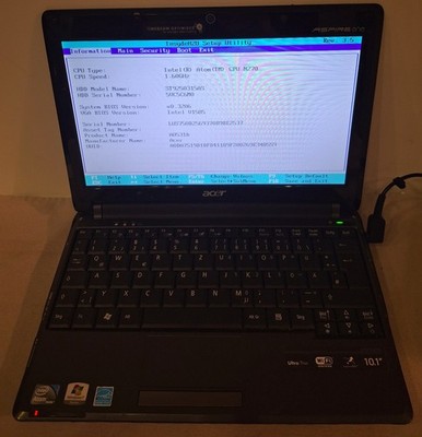 Aspire One series  ZG8 Display 10,1'' Notebook Lap Top ( 1978 )