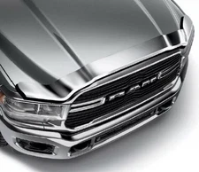 2019-2025 RAM 2500 3500 LARAMIE FRONT HOOD AIR DEFLECTOR MOPAR 82215750AB NEW