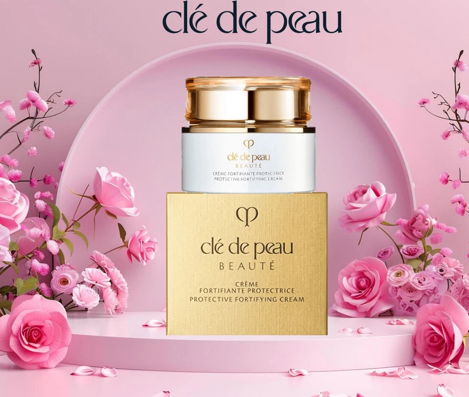 Cle de Peau Crema Fortificante Protectora Nueva y Sellada 1.7oz 50ml Lujo Cuidado de la Piel Foto 3 de 4