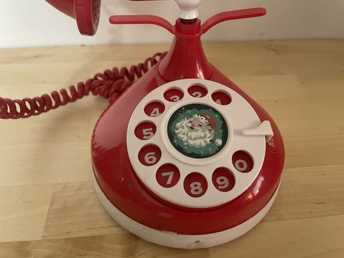 GEMMY Santa's Hotline Talking Phone Novelty Telephone Toy Christmas - Works! - Picture 5 of 12