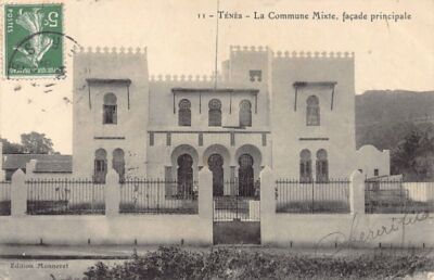 Algeria - TENES - The mixed commune, main facade