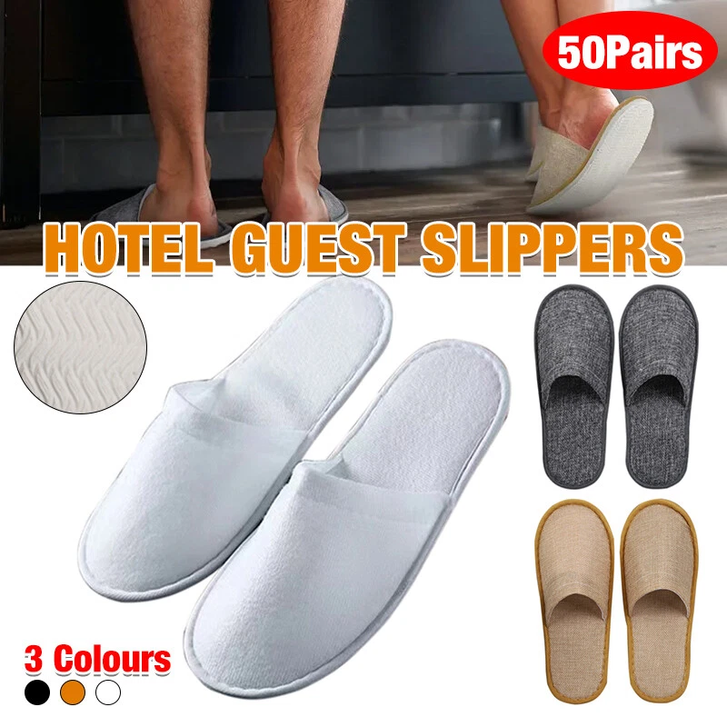 Cheap hotel style slippers outlet