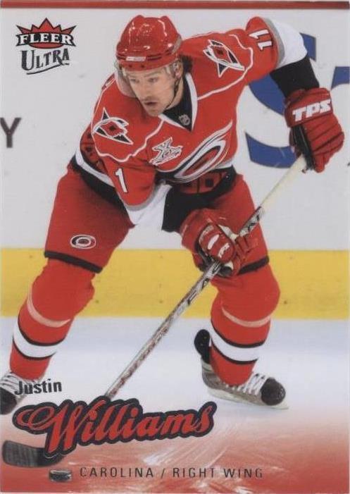 2008-09 Fleer Ultra - Justin Williams #24 - 1 of 1