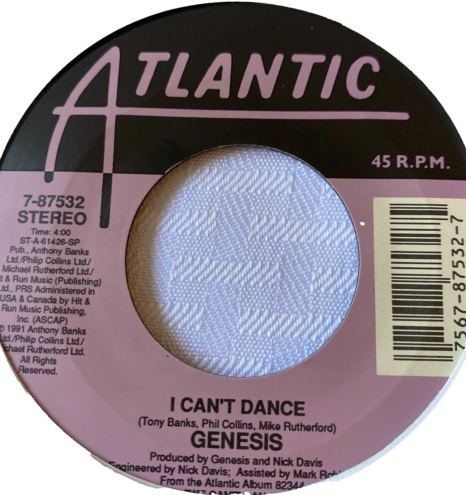 Rock Excellent (EX) Condition Punk/New Wave Single 45 RPM Speed Vinyl Records