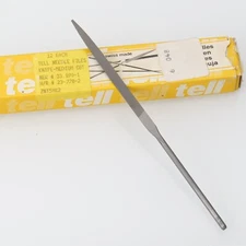 Quality Swiss Made Tell Cut #2 Medium Cut Needle File No 33.890 (G14D23)