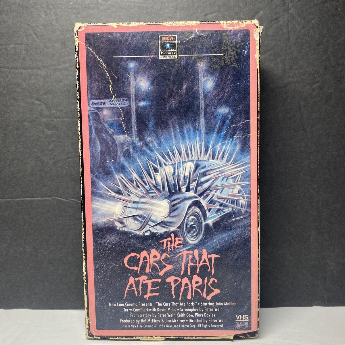 The Cars That Ate Paris VHS 1974 RCA Columbia Pete Weir Australian