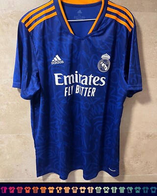 Camiseta Fútbol Adidas Real Madrid Away 21/22 Size XL