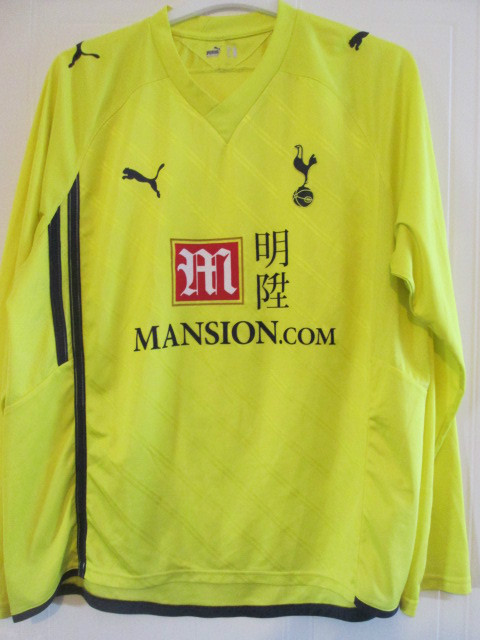 Maillot Tottenham Hotspur 2009/2010 - Gareth Bale #3 - PUMA, Taille XL, Bleu Marine