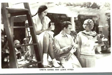 Greta Garbo-Lew Ayres Original Picturegeor Postcard * No. 3984