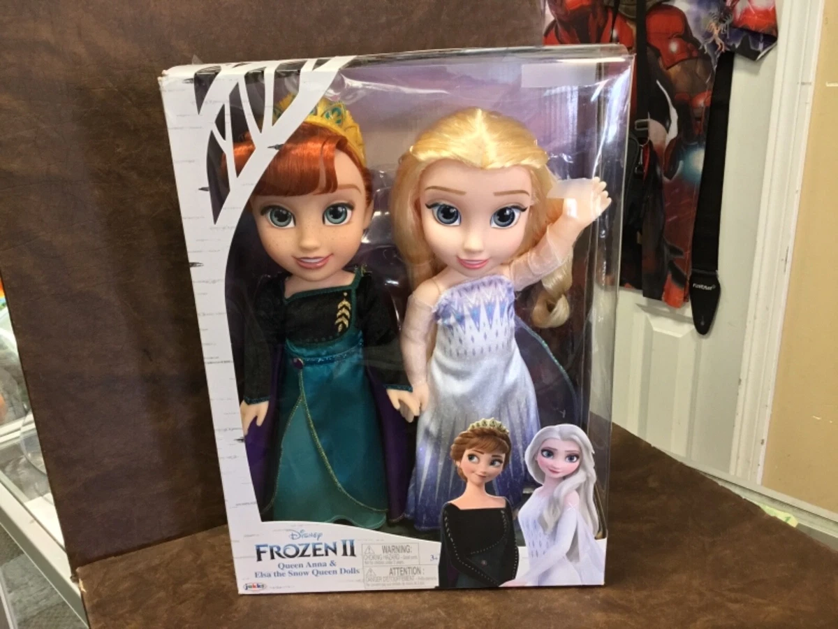 Disney Frozen II Anna and Elsa the Snow Queen Doll 2 pack Frozen