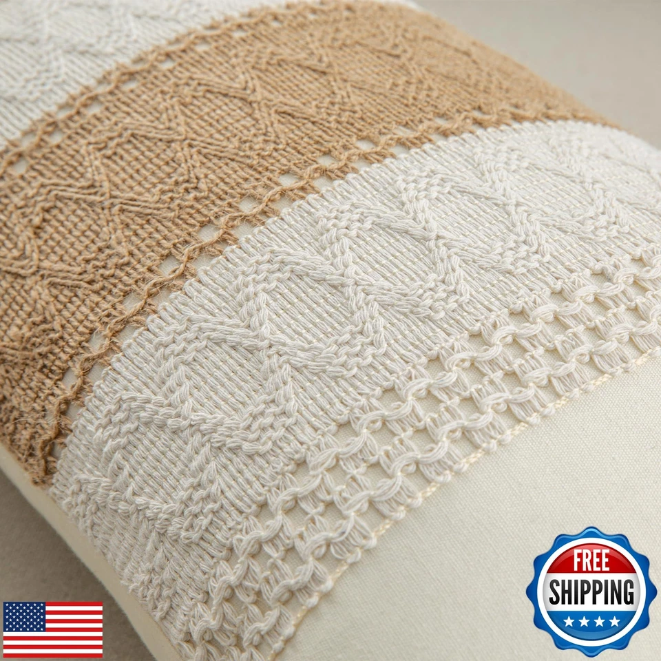 Поясничные наволочки Mayler Yee 12 x 20 дюймов 1 шт для фермерского дома Living R - Изображение 4 из 4