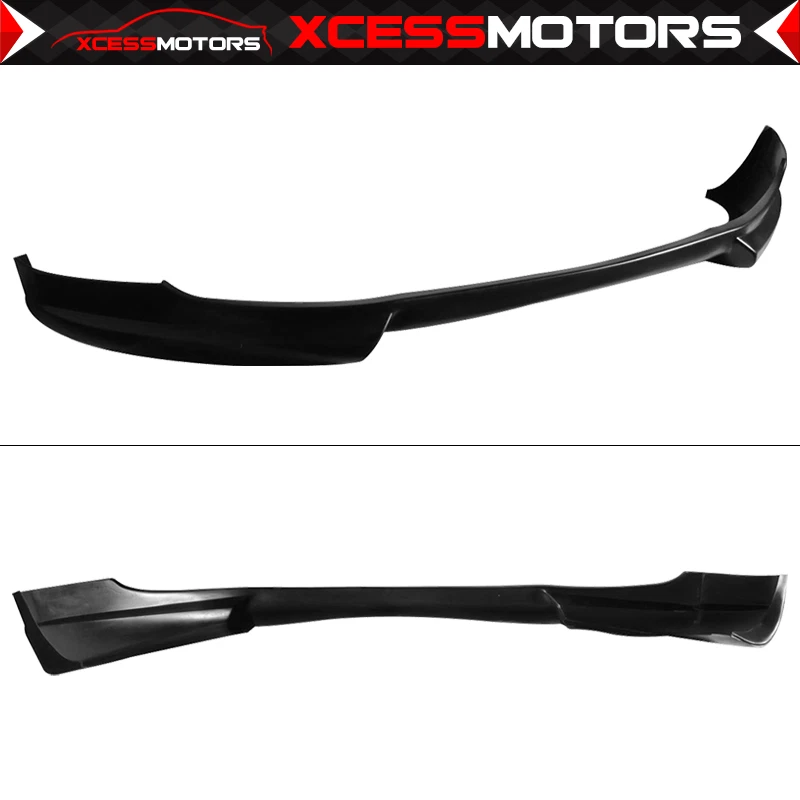 Fits 10-14 Volkswagen Golf 6 RG Style PU Front Bumper Lip Lower Spoiler Splitter Foto 3 de 4