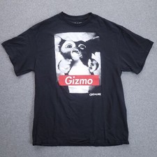 Gremlins Gizmo T Shirt Large Retro 80 Red Box Spell Out Graphic Tee Mens