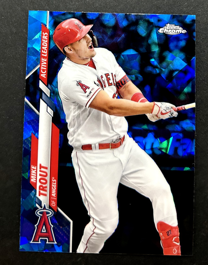 2020 Topps Chrome - Mike Trout #U-243 Los Angeles Angels - Sapphire