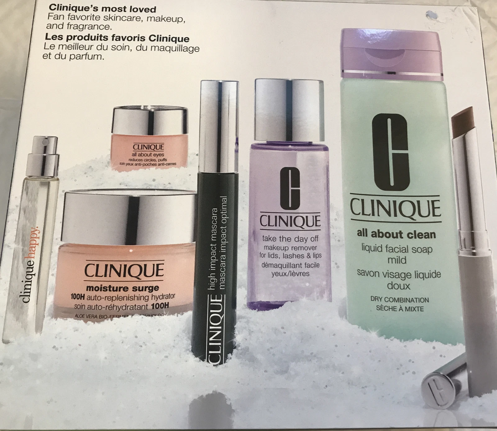 Clinique's Most Love Gift Set. NIB. 154$ Value.