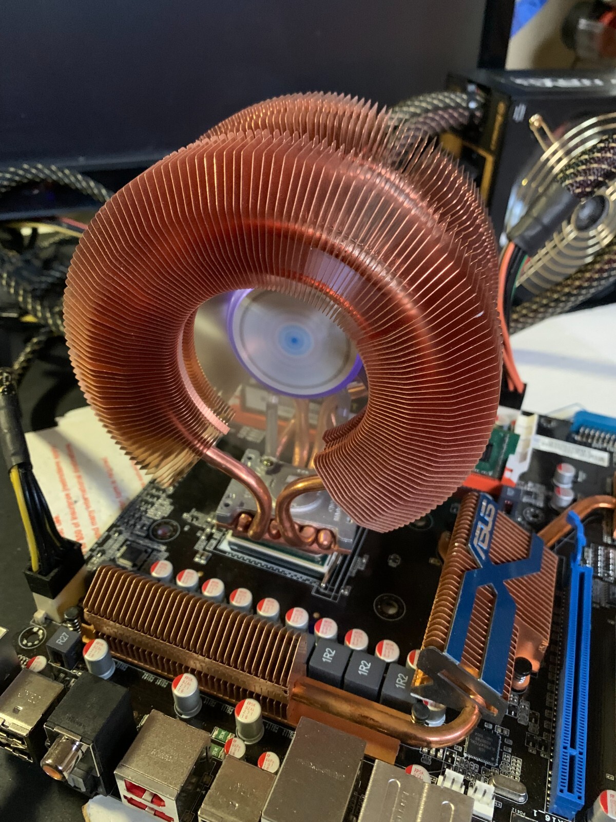 Zalman Heatsink Cooler Fan CPU ZD1225BTR, Purple Fan Light, Intel Socket LGA1366 eBay