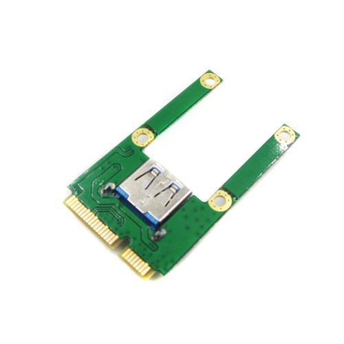 Hot Mini PCI-E Card Slot Expansion to USB 2.0 Interface Adapter Riser Card - Picture 4 of 4