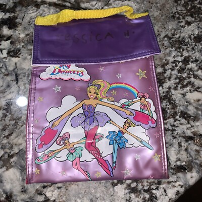 Sky Dancers Lunch Bag Bright Colorful 1995 Preowned