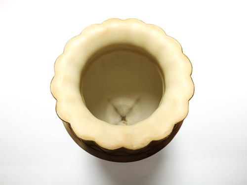 BEAUTIFULL ROYAL WORCESTER VASE SHAPE NUMBER 2314 / ON BLUSH IVORY GROUND R218/5 - Picture 10 of 12