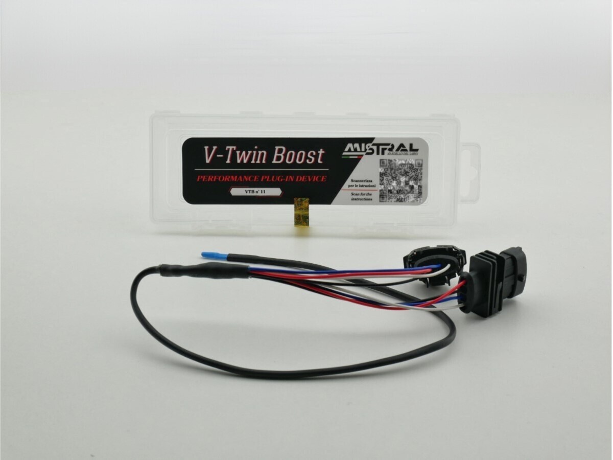 Mistral Vtwin Boost MG-VTB12 for Moto Guzzi Griso,Stelvio,Breva,Cali,Daytona,V11