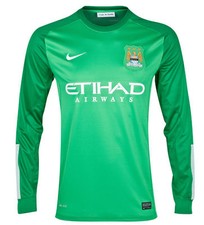 2013-14 nike Manchester City FC Goalkeeper Jersey SIZE XL (adults)