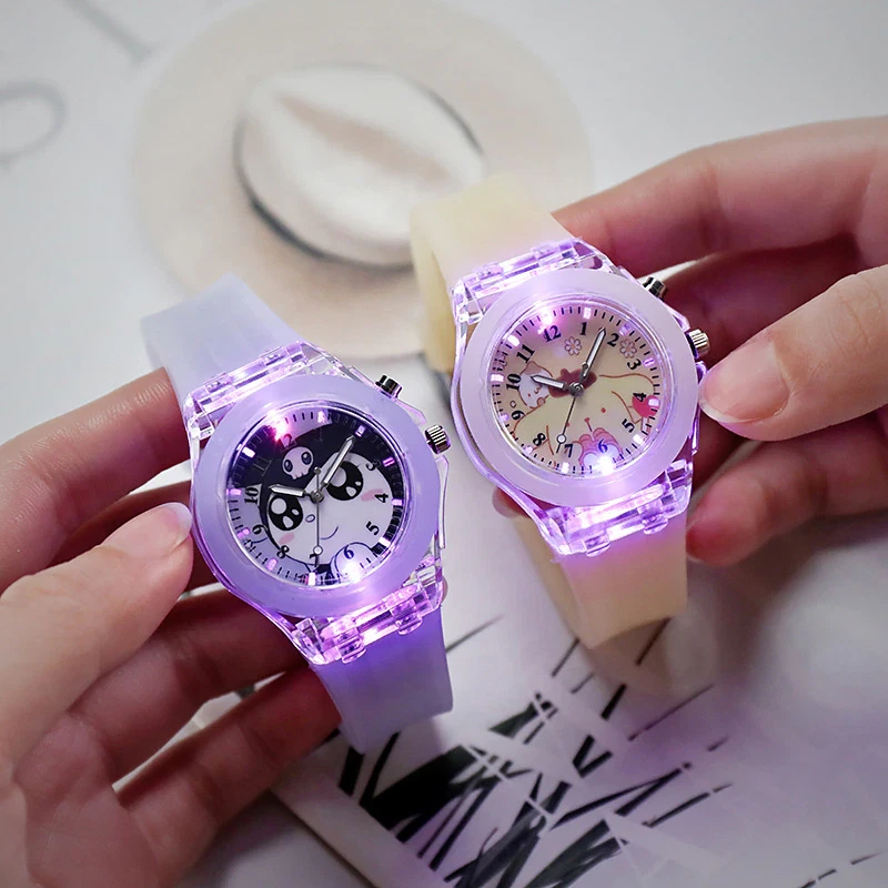 relojes para niñas reloj LED luminoso juguetes regalo regalos 7,8