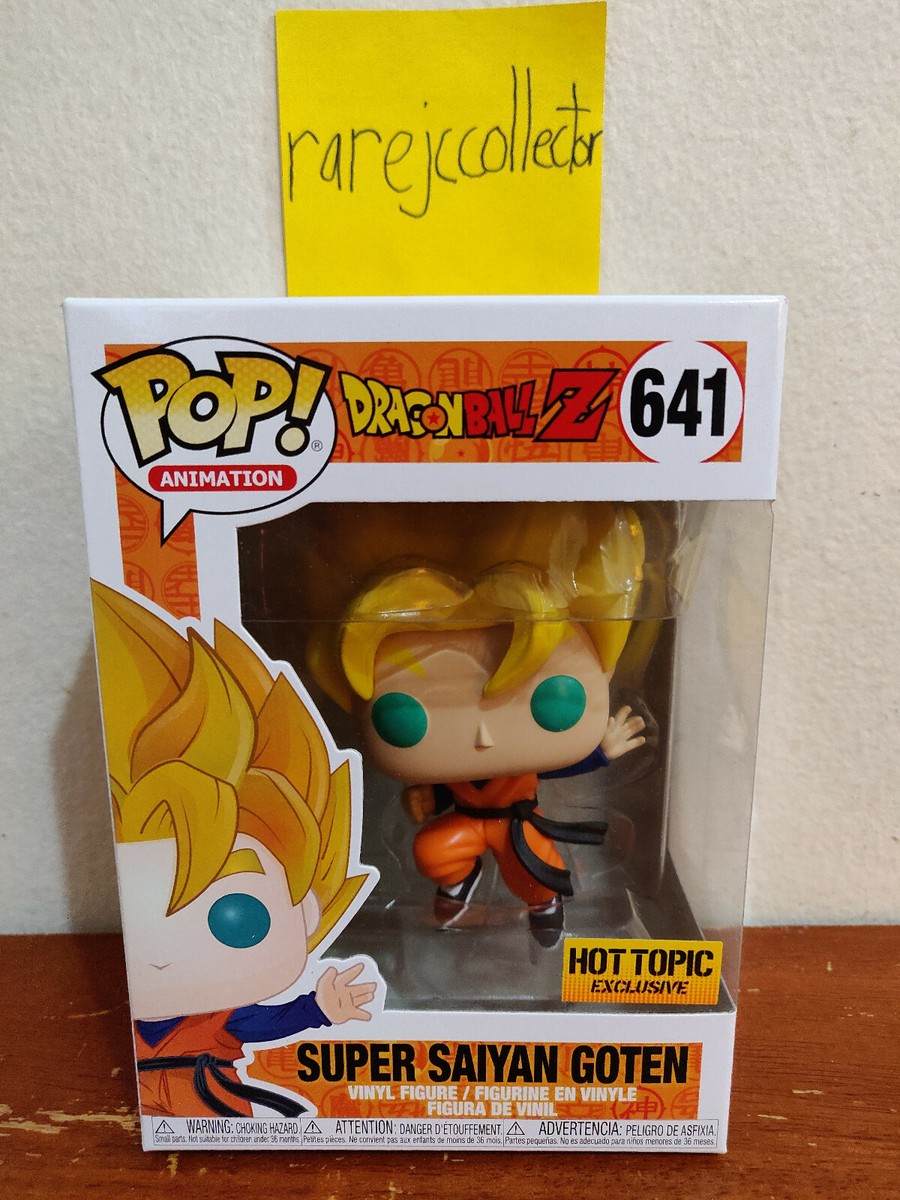 Dragonball Z Goten Funko Pop Hot Topic Funko Pop! Animation
