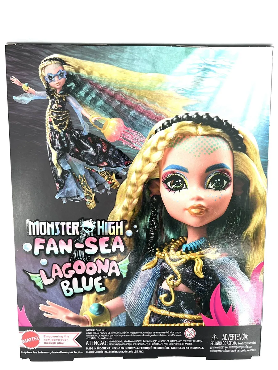 Monster High Lagoona Blue Fan-Sea doll 