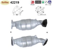 ✅ Katalysator für Audi A4/A6, Skoda Superb, VW Passat, 1.6/2.0, Euro 4