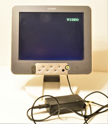 Vintage Casio EV-1000B 10.4” LCD Color TV in good working